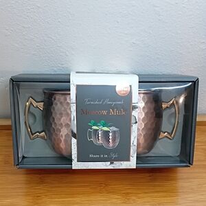 Copper Moscow Mule Mugs Set